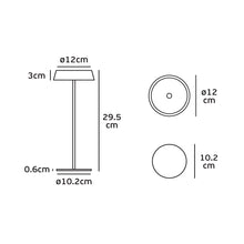 Lade das Bild in den Galerie-Viewer, Akku-Tischleuchte LED NOAH - rusty brown
