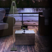 Lade das Bild in den Galerie-Viewer, Akku-Stehleuchte NUINDIE schwarz / rund