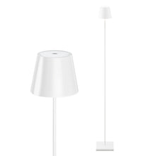Lade das Bild in den Galerie-Viewer, Akku-Stehleuchte NUINDIE weiß / rund