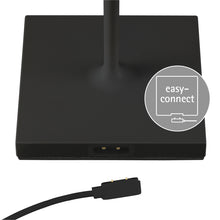 Lade das Bild in den Galerie-Viewer, Akku-Tischleuchte NUINDIE schwarz / rund