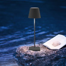 Lade das Bild in den Galerie-Viewer, Akku-Tischleuchte NUINDIE schwarz / rund