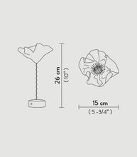 Lade das Bild in den Galerie-Viewer, Akku-Tischleuchte LED LAFLEUR - Velvet