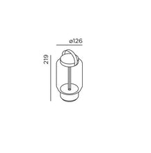 Lade das Bild in den Galerie-Viewer, Akku-Tischleuchte qu - bright bronze