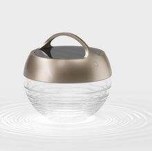 Lade das Bild in den Galerie-Viewer, Akku-Bodenleuchte mit Solar aqu s - bright bronze