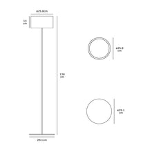 Lade das Bild in den Galerie-Viewer, Akku-Stehleuchte LED LOUNGE large - weiß
